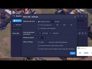 how to set up macro's on bluestacks