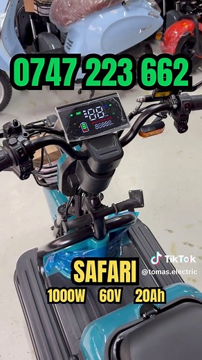 SAFARI - triciclu electric FARA permis - Motor 1000W 60V 20Ah - Livrari in TOATA Romania 🔥 FĂRĂ PERMIS. FĂRĂ COMPLICAȚII. 🔋 Scutere • Triciclete • Mașini electrice ➡️ FĂRĂ PERMIS 💵 RATE FIXE, FĂRĂ AVANS 🏠 Livrare în TOATĂ România – gata montat 📞 Sună acum: 0747 223 662 💻 www.tomaselectric.ro 📍 Magazin: Ploiești – Str. Unirii nr. 8 ✅ Acte complete: CIV CoC garanție 👉 Scrie-ne sau sună ACUM! #scuterfarapermis #tricicluelectric #farapermis #triciclucuvolan #inrate