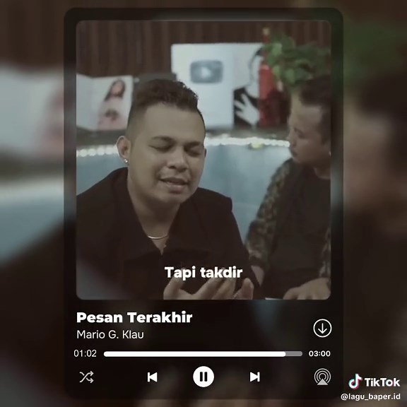 Lagu Pesan Terakhir Cover Mario G ft. Lyodra