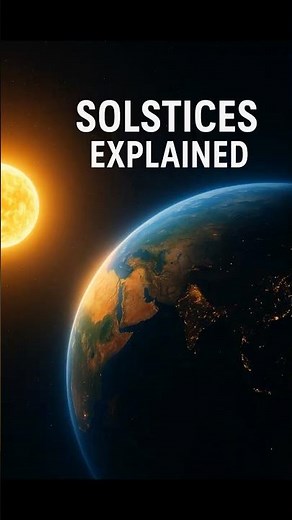 Solstice Explained in 20 Seconds!
