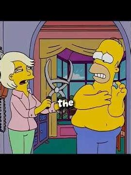 Homer is so fat #shorts #thesimpsons #simpsons #viral