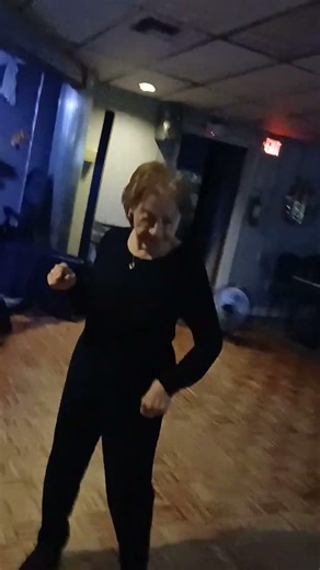 Alice Sjogren dancing to Go Johnny Go (Chuck Berry 1958) by Second 2 Last band-Solo club Albuquerque