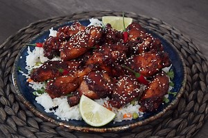 Unas alitas de pollo tipo Asiáticas con salsa agridulce y ligero picante!🔥 Primero ahumadas y luego doradas al disco | La Capital - cocina real