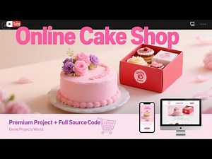 🎂Online Cake Shop using PHP | Full Source Code with Report | Genie Projects World