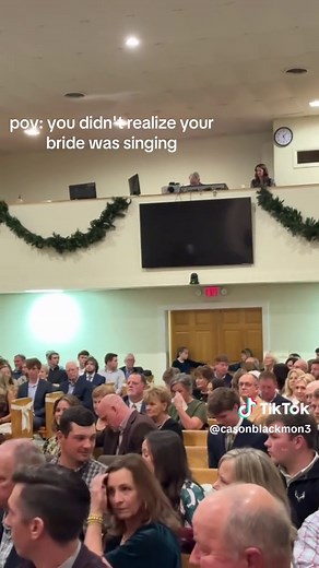 Bride's Beautiful Singing on Our Wedding Day