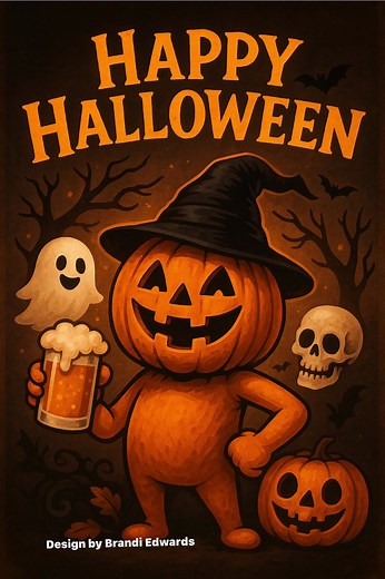 27 reactions · 36 comments |  Trick or Treat Yourself, Creepin’ it real this Halloween. Stay spooky, friends! 李癩 Happy Halloween 癩李 #goodvibesonly #halloween2025 | Brandi Edwards | Facebook