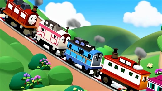 New Train-Themed Movie – 3D Animated Railway Adventure