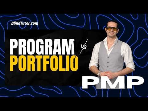 PMP Tutorial | Project vs. Program vs. Portfolio