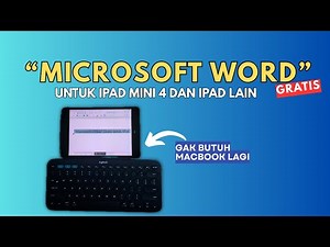 MENCOBA OFFICE TEXT MAKER DI IPAD MINI, APLIKASI SEPERTI MICROSOFT WORD DI LAPTOP