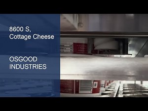 8600 S: Osgood's Ultimate Filler Solution for Cottage Cheese and Sour Cream Packaging