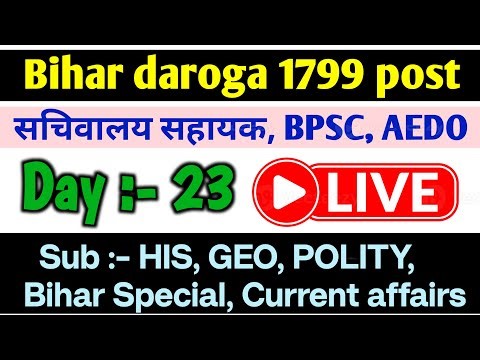 BIHAR Special CLASS 100 Q|| AEDO, बिहार सचिवालय , CURRENT AFFAIRS 2025 || GYAN BINDU, EDUTERIA ||