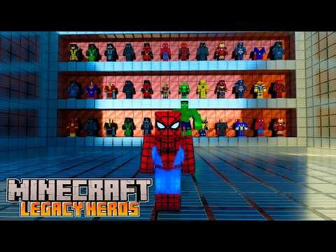 INCREDIBLE! IT'S THE BEST MARVEL SUPERHERO ADDON FOR MINECRAFT PE 26.3