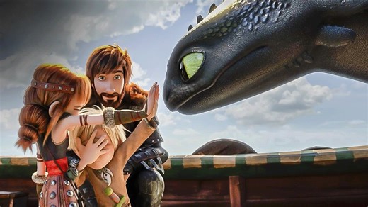 Hiccup and Toothless finally reunite | How to Train Your Dragon: The Hidden World