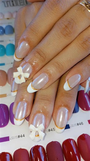 Magical nails can be. 🫶 - Soft gel extension ❤️ #softgelextensions #softgelnailextensions #softgel #nailartist #nailart #highlights2025 nails spa by Enna Mariaclaire Nuñez | Mariaclaire Nuñez