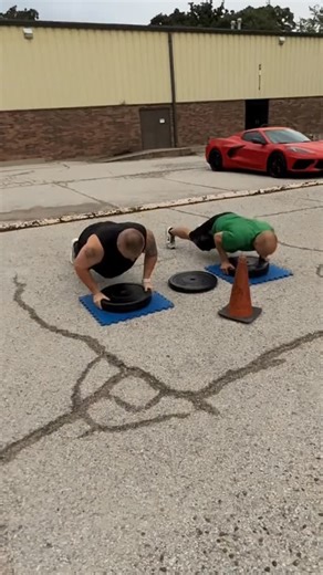 14 reactions | The benefits of the burpee plate to overhead exercise include full-body conditioning, which strengthens the shoulders, chest, legs, and core muscles, while also improving endurance. #beastcamptraining #lawenformenttraining #policerecruit #fullbodyworkout | Beast Camp Training | Facebook