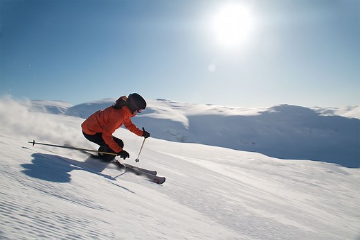 Skidåkning i Hemavan och Tärnaby