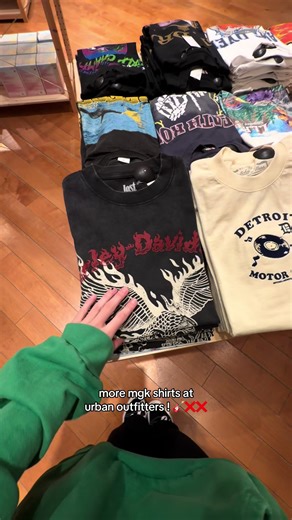 Urban Outfitters Machine Gun Kelly Merch Drop