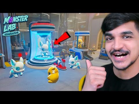 I OPENED MY OWN MONSTER LAB 🧪👹 | Monster Lab Simulator (Demo)
