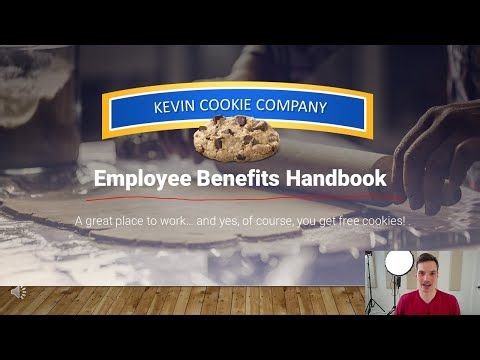Employee Benefits Handbook | Kevin Cookie Company | Kevin Stratvert