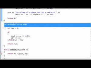 Function Declarations in C++