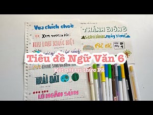 Tiêu đề Ngữ Văn 6 kết nối tri thức phần 2