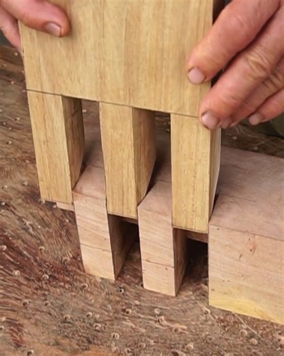 294K views · 540 reactions | Woodworking Table Corner Joint | DIY & Crafts | Facebook