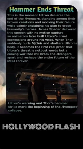 Thor’s Hammer Destroys Ultron | Epic Avengers Moment