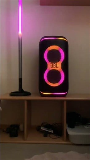 JBL Partybox Club 120 & Partylight Stick in Betrieb