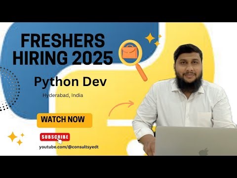 Freshers Hiring 2025 | Python Developer @ Deccan AI + Tamil-Speaking Jobs in Hyderabad
