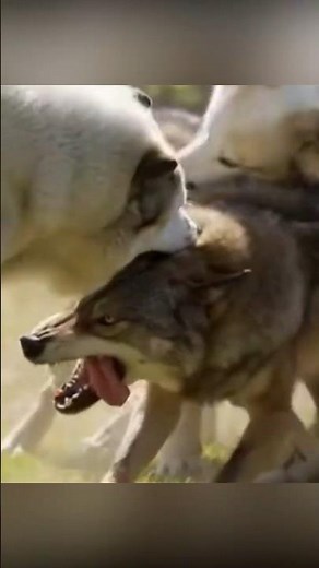 The wolves attacked, but the Alabai and riders came running. #wolves