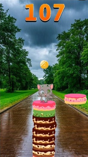 Talking Tom Cake Jump –Tomcat Friends Crazy Cake Jumping Android Gameplay New Game 2026 100%🚀🚀(18)