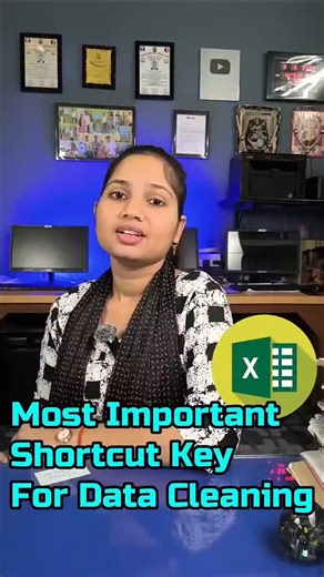 computertricks on Instagram: "Most Important Shortcut Key for Data Cleaning 😎Advance Excel Trick #ytshorts #ytviral #youtubeshorts #excel #exceltricks #computer #computertricks #windows #windowstricks 🙏🙏 LIKE, COMMENT & SUBSCRIBE My Channel...... Your Queries - My other Video link - ______________________________ MS-Word 15 most useful tips & tricks - https://youtu.be/zddm_xbhDB8 Thin Client Setup win 7 (Quantum ) - https://youtu.be/g5gtU-pgY6g Thin Client Setup Win 11 (Quantron) - https://yo