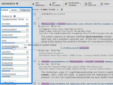 How To Use SciFinder