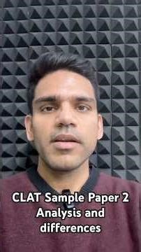 CLAT Sample Paper 2 Quick Analysis!