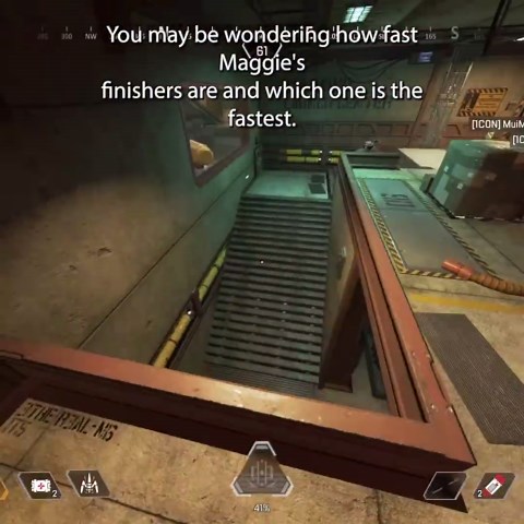 A simple breakdown of Mad Maggie’s finisher speed in Apex