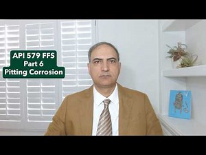 API 579 Part 6 Pitting Corrosion Assessment