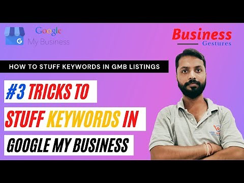 3 Tricks to Stuff Keywords in Google My Business Listing | How to Add Keywords in GMB Listing