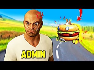 I ram Admins with Burger... GTA 5 RP