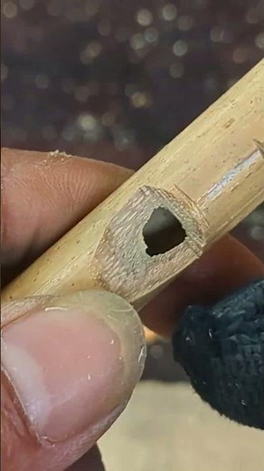 How to Make a Bamboo Survival Whistle in the Forest | Simple Tools Only