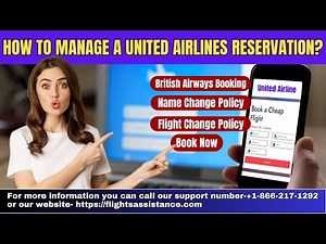How to manage a United Airlines reservation?