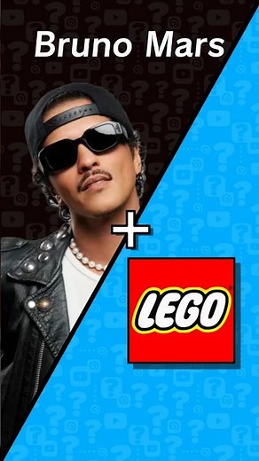 LEGO Bruno Mars From APT #shorts