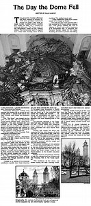 Seattle Now & Then: The St. James Dome Collapse