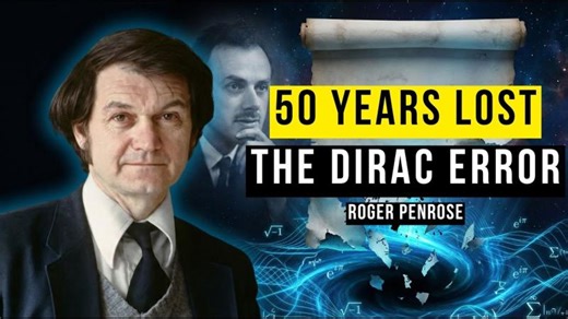 Dirac Predicted Spacetime Is Emergent in 1928—Then We Ignored Him. Here s Why | Roger Penrose | Marcus Beaufort