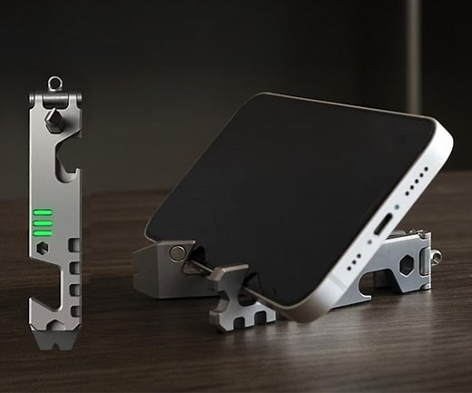 The Titanium Ace Stand Is Much More Than Just a Phone Stand