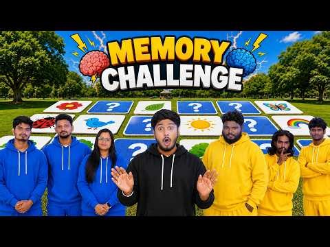 Game Changer Award - Aswin 🏆💥 | Memory Challenge 🧠🤣 #youtube