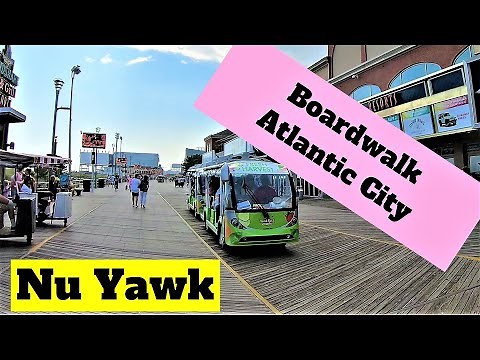 Atlantic City video tour Boardwalk