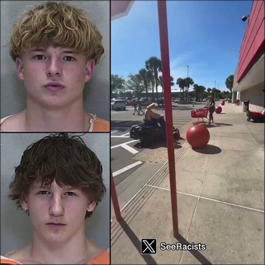 🚨NEW: Two 18-Year-Olds Arrested After Driving a Lawn Mower Through Target Store Doors for a Social Media Stunt!Janek Szkaradek and Luke Charske smashed through the front entrance of a Target in Ocala, Florida, on a stolen lawn mower while one of them filmed the whole thing for likes and the night after Szkaradek did something similar with a leaf blower at a Culver’s.These are the same “just kids being kids” types that some people rush to defend as harmless pranksters who “didn’t mean any harm.”