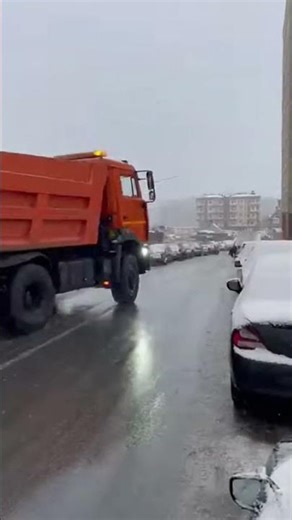 RoadSafety Extreme Snow Driving Fails and Accidents
