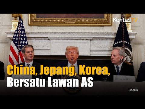 China, Jepang, dan Korea Selatan Bersatu Lawan Kenaikan Tarif Sepihak Donald Trump? | Kontan News