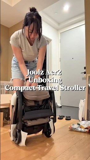 Researched over 20 compact travel strollers and landed on the Joolz Aer2!#strollerreview #joolzaer2